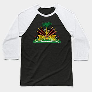 Coat of arms of Haiti (1964-1986) Baseball T-Shirt